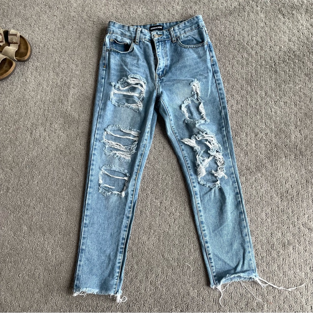 Momokrom Ripped Denim Jeans